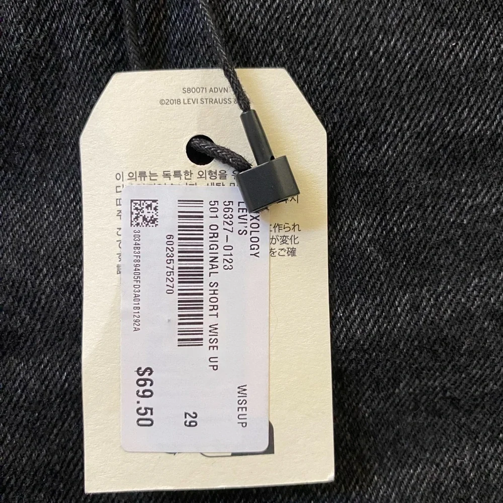 NWT Levi’s 501 Originals 29
